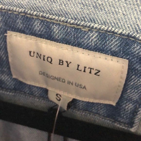 Jean front snap jacket - Picture 6 of 6